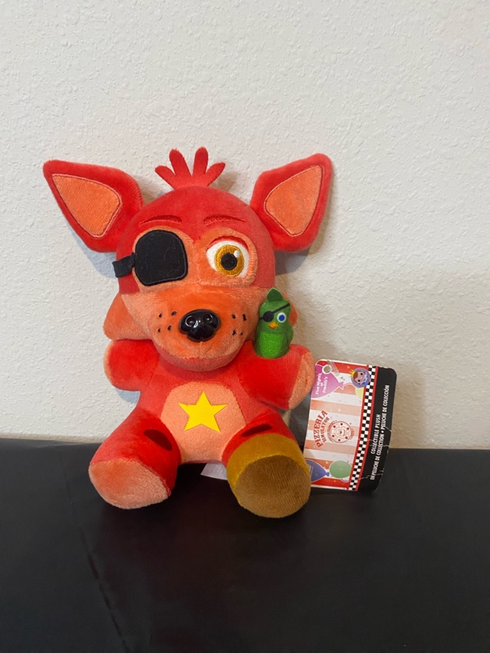 Five Nights at Freddy's Foxy Plush Toy - Red with Eyepatch